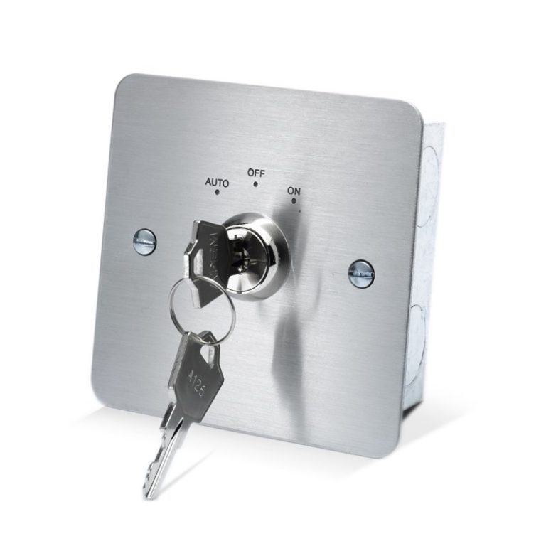 Keyswitch, Single Gang, 3 Position Keyswitch