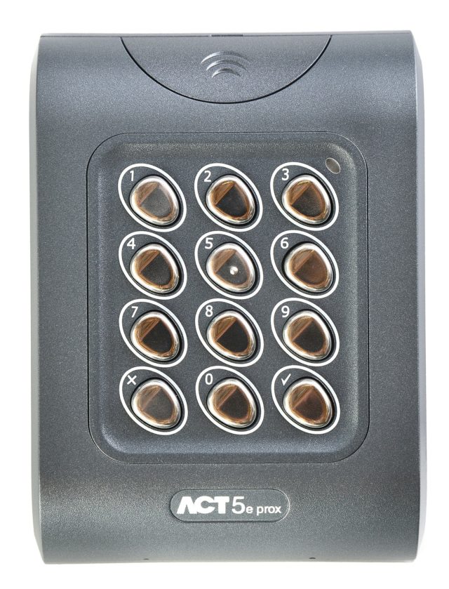 Vanderbilt ACT5EM Proximity Reader With Keypad 128 Codes Smart R