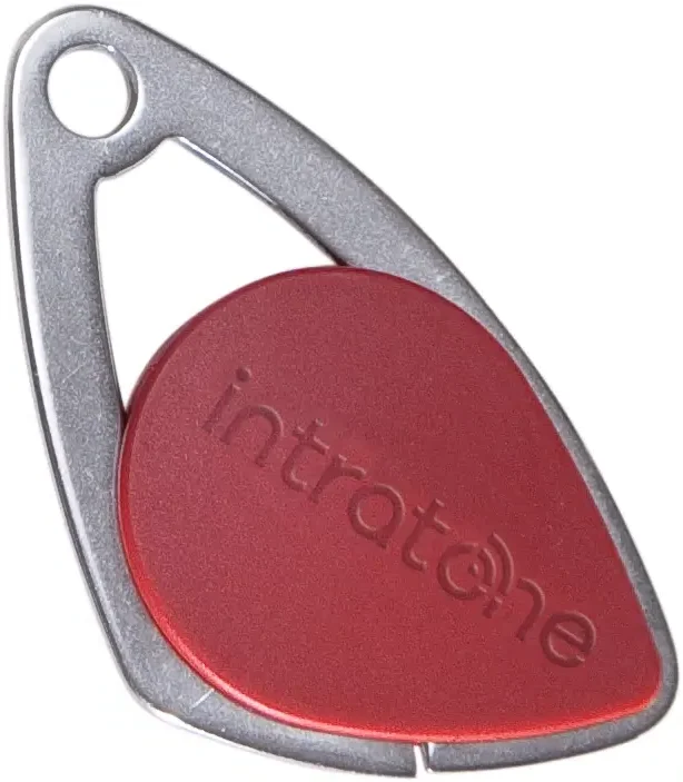08-0104 Intratone programmed MIFARE key fob - Red