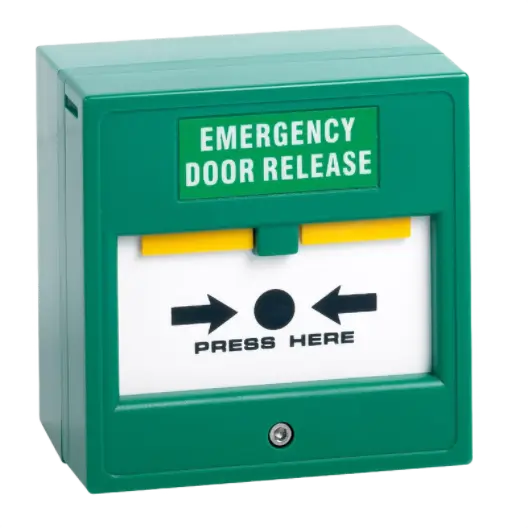 Resettable Emergency Door Release Break Glass