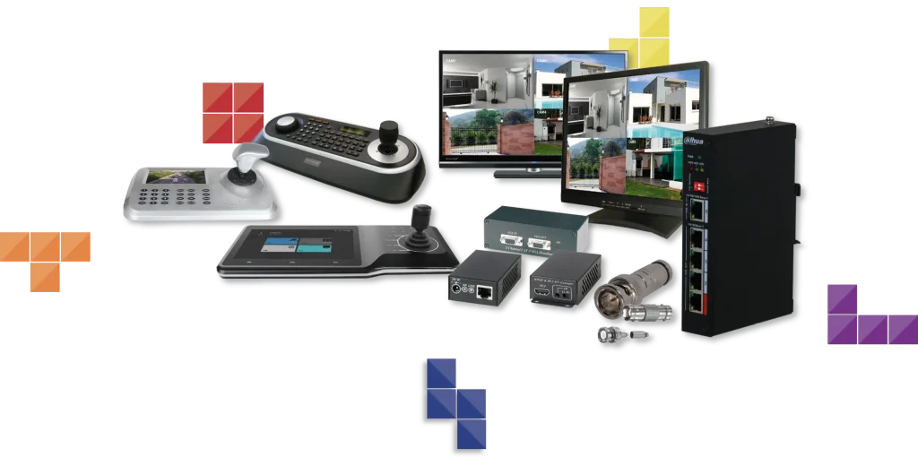 CCTV Transmission, Monitors, & Networking Accessories