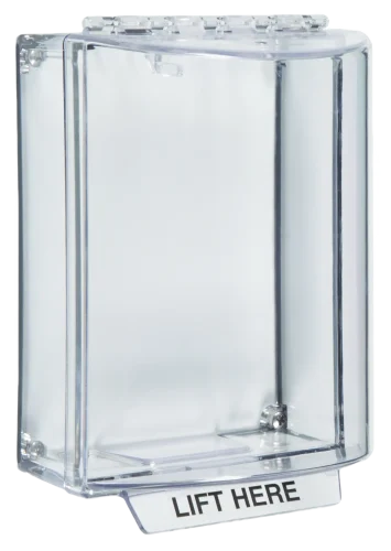 STI-13100NC Universal Stopper For Surface-Mounted Break Glass Units - Clear