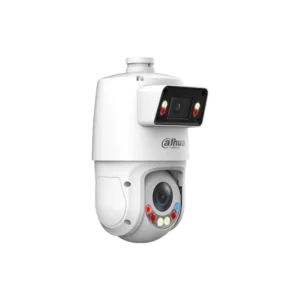 Dahua SDT4E425-4F-GB-A-PV1 4MP+4MP 25x TiOC Network Panoramic and PTZ Camera X-Spans Camera - right facing with active deterrence activated