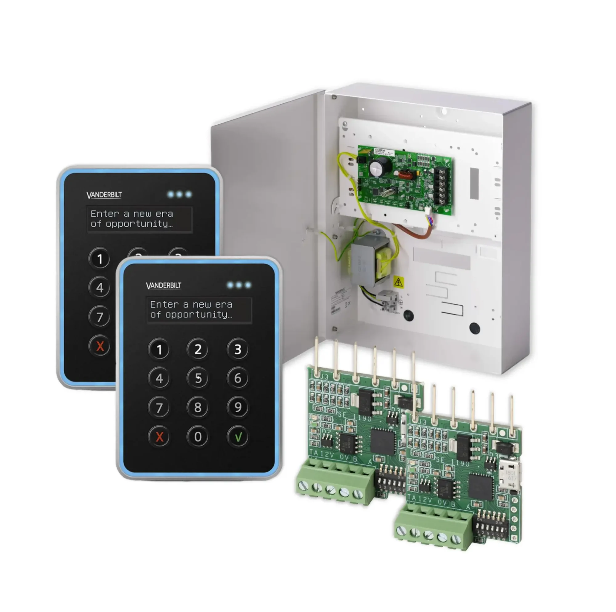 Acre SPCP433 + VR40S-MF + SPC OSDP Convertor Kit